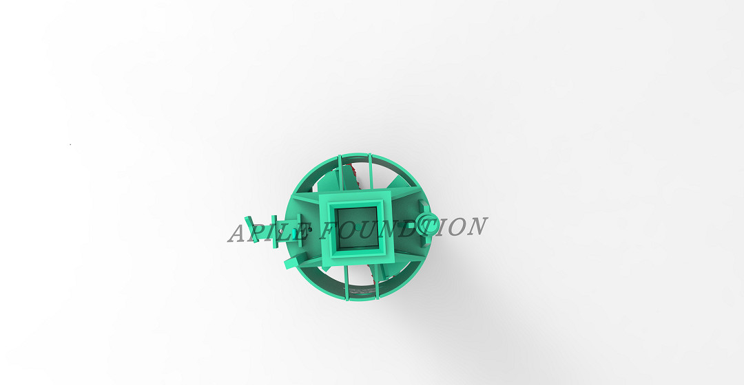 Single Bottom Drilling Buckets Double Entry For Soil