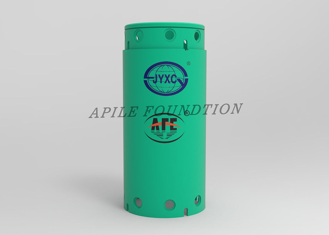 Interchangeable Shell Single Wall Casing Benito Pile Conform Bauer Standards