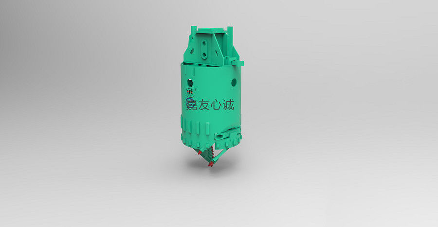 Pitched-bottom Drilling Bucket