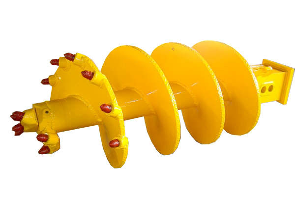 Single Cone Single Screw Rock Short Auger