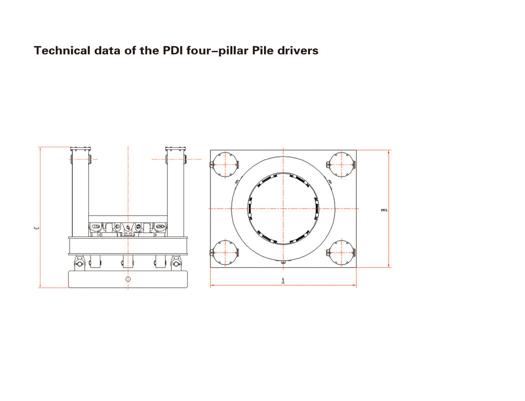 Remote Control 1000mm Dia Hydraulic Casing Extractor For Piling