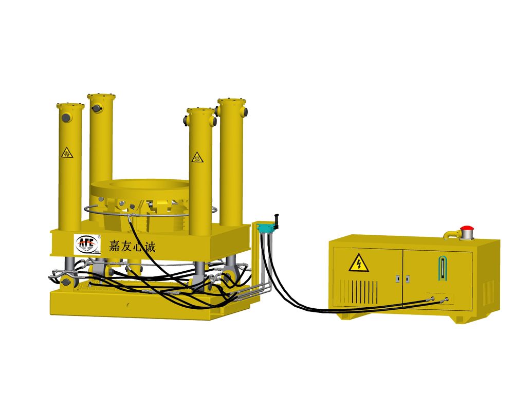 Remote Control 1000mm Dia Hydraulic Casing Extractor For Piling