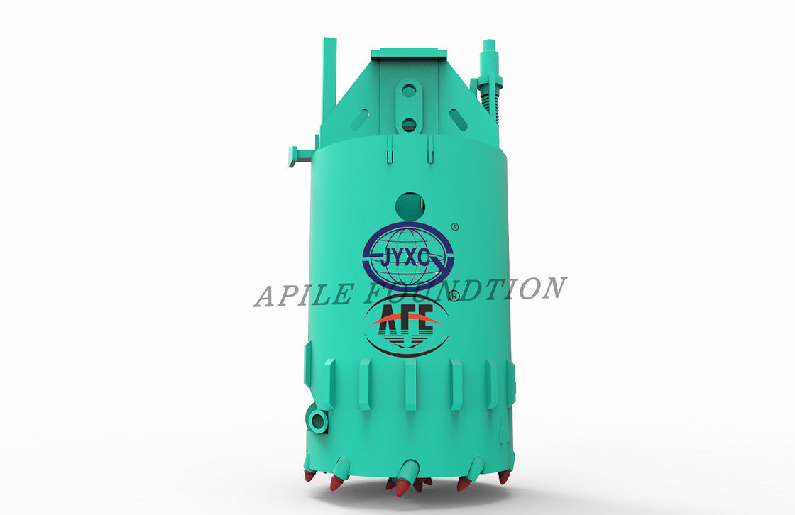 Single Bottom Two Sided Drilling Bucket