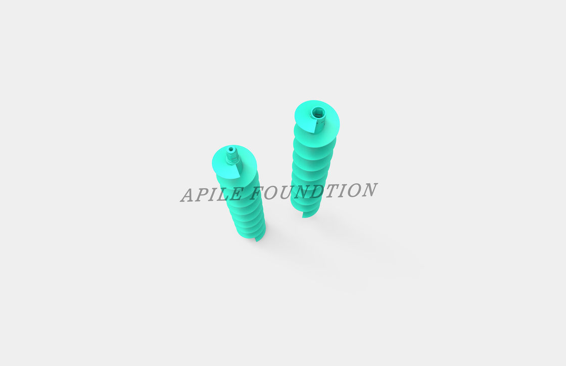 Three Shaft Mixing Drilling Pipe 3200Mm Groove Length